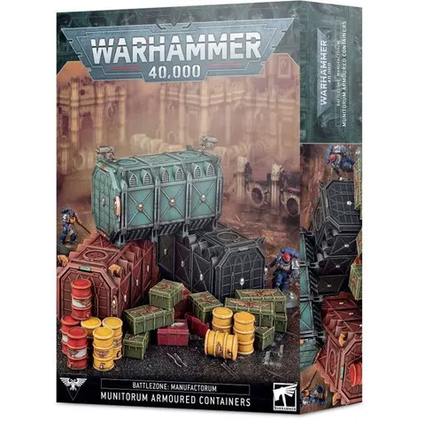 Battlezone Manufactorum: Munitorum Armoured Containers (Warhammer 40,000)