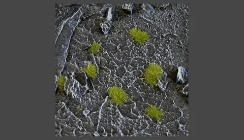 Gamer's Grass Tiny Tufts Dry Green (2mm)