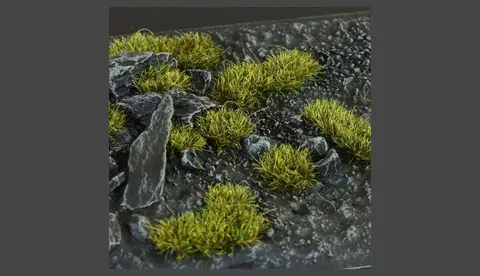 Gamer's Grass Dark Moss Wild (2mm)
