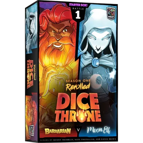 Dice Throne: Season One Rerolled - Barbarian vs Moon Elf