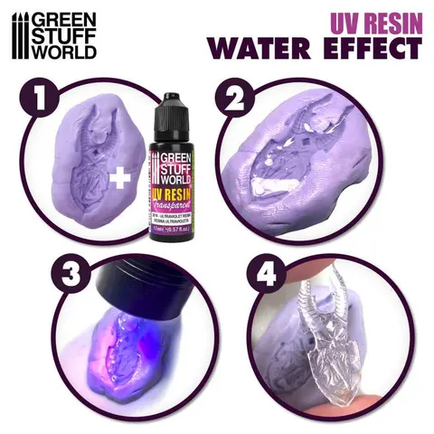 Green Stuff World: Żywica UV 17ml - Efekt Wody (Water Effect)