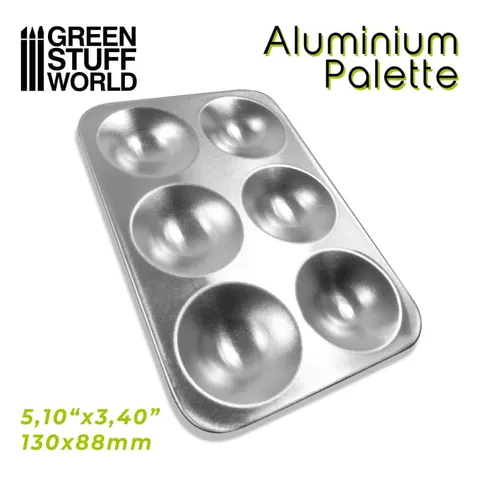 Green Stuff World: Aluminiowa paleta do mieszania kolorów