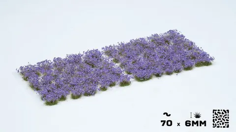 Gamer's Grass Violet Flowers