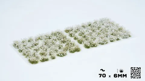 Gamer's Grass White Flowers