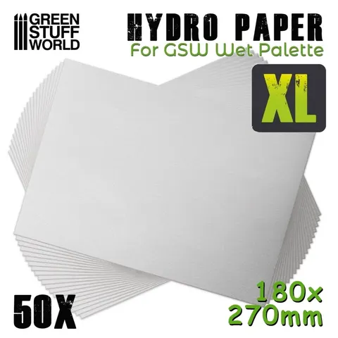 Green Stuff World: Arkusze papieru do mokrej palety XL