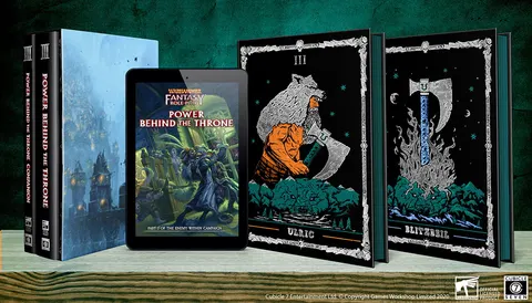 Warhammer Fantasy Roleplay (4th Edition): Enemy Within Collector’s Edition - Power Behind the Throne (vol.3)