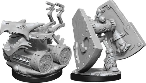 D&D RPG: Nolzur's Marvelous Miniatures - Stone Defender and Oaken Bolter
