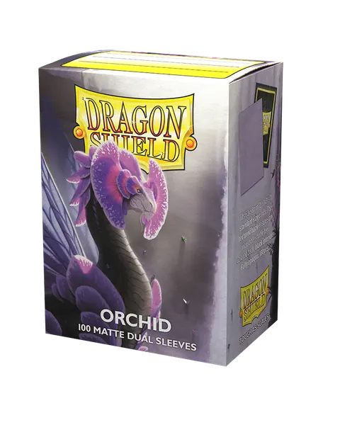 Koszulki na karty Dragon Shield Matte Dual - orchid - 100 sztuk