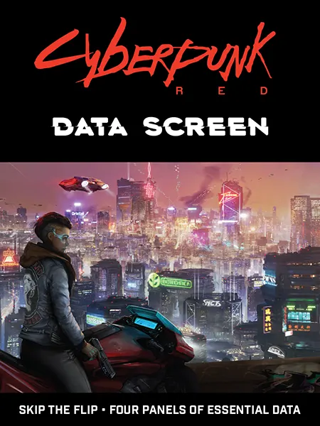 Cyberpunk RED RPG: Data Screen