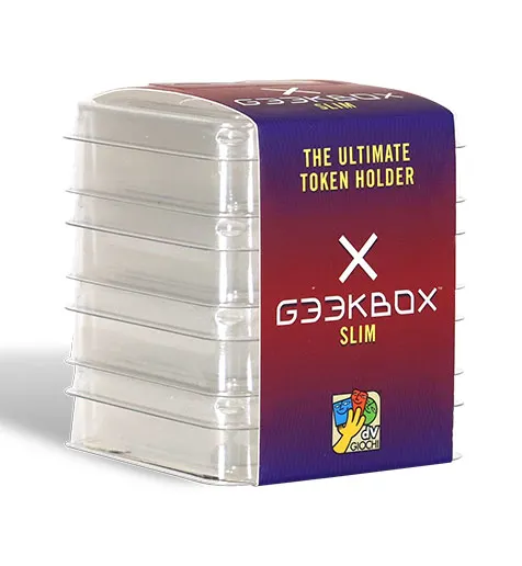 Geekbox Slim - pudełka na elementy (zestaw 4 sztuk)