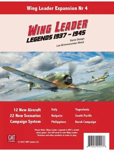 Wing Leader: Legends 1937-1945