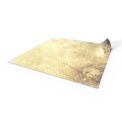 Mata suchościeralna: 80x80 cm siatka heksagonalna - Papirus