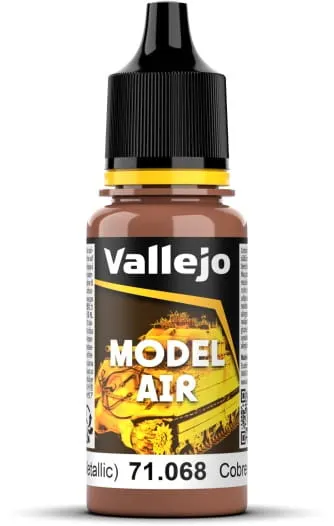 Vallejo: Model Air - Copper (Metallic) 17 ml
