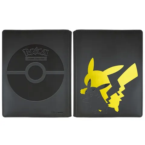 Klaser Ultra-Pro: Pokemon Zippered 12-Pocket Pro-Binder Elite Series - Pikachu