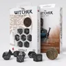 Komplet kości RPG Wiedźmin: Geralt - Srebrny Miecz