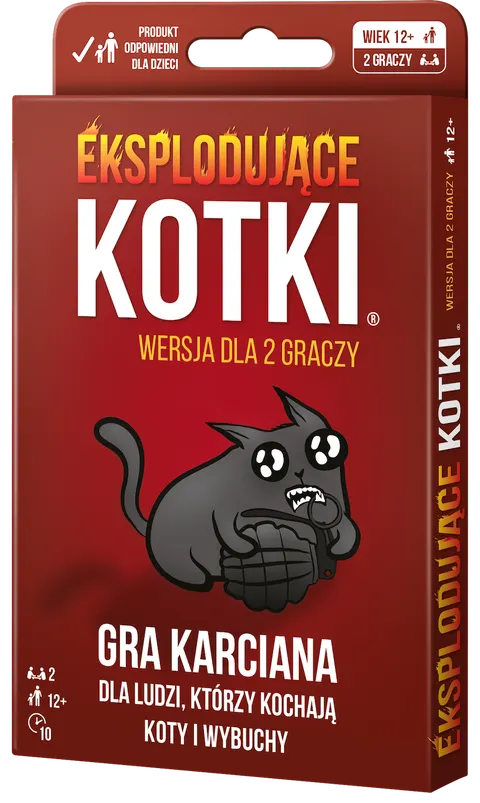 Eksplodujące Kotki: Wersja dla 2 graczy