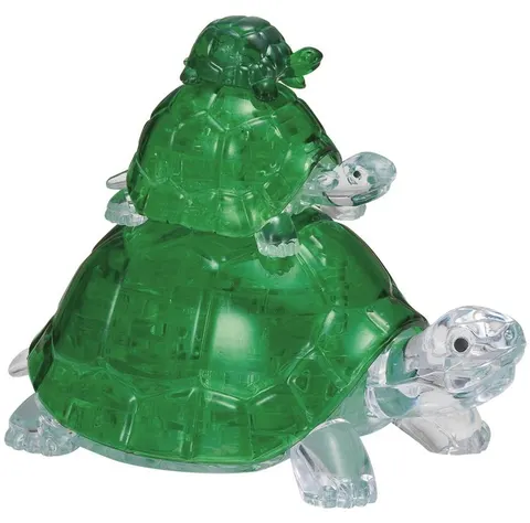 3D Crystal Puzzle 37: Żółwie