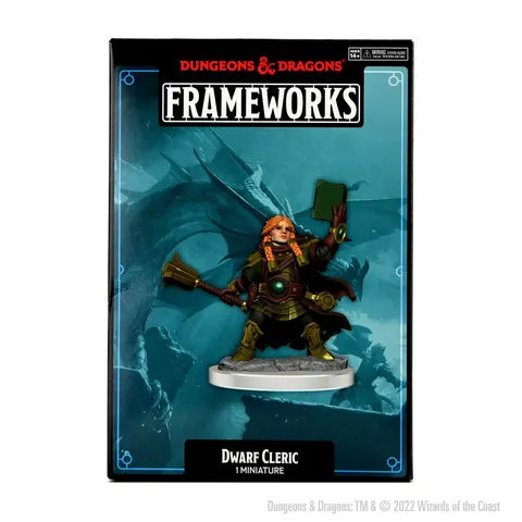 D&D RPG: Frameworks - Dwarf Cleric Female