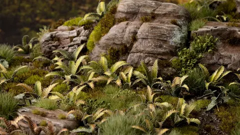 Gamer's Grass: Laser Plants - Deer Fern (Podrzeń żebrowiec)