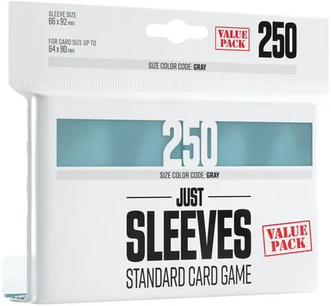 Koszulki na karty Gamegenic: Just Sleeves - CCG (64x89 mm) Value Pack 250 sztuk