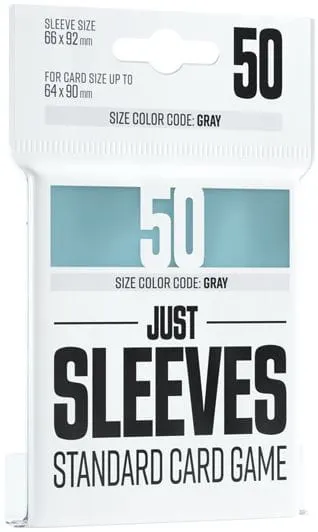 Koszulki na karty Gamegenic: Just Sleeves - CCG (66 x 92 mm) 50 sztuk - Clear