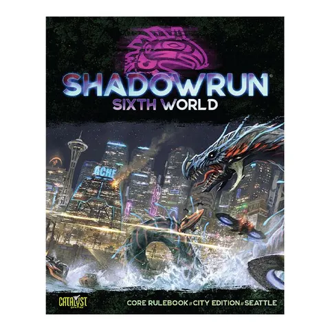 Shadowrun RPG: Core Rulebook - City Edition Seattle (6th Edition)