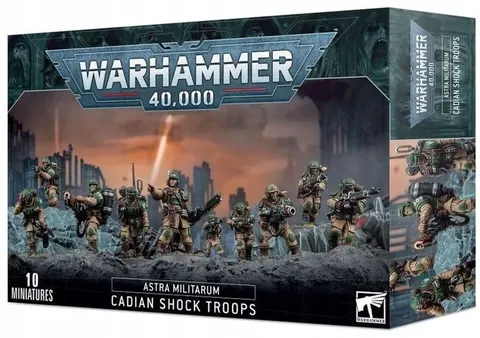Astra Militarum: Cadian Shock Troops (Warhammer 40,000)