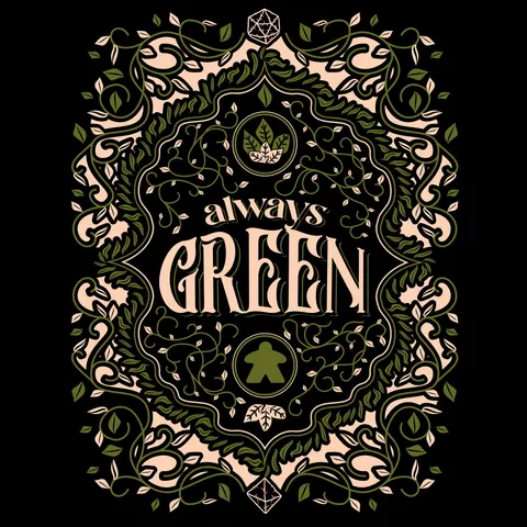 T-shirt: Always Green - damski M