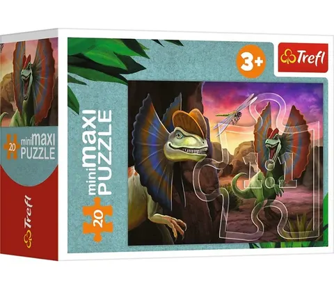Puzzle 20 miniMaxi Poznaj świat dinozaurów