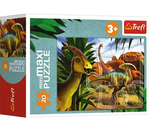 Puzzle 20 miniMaxi Poznaj świat dinozaurów 2