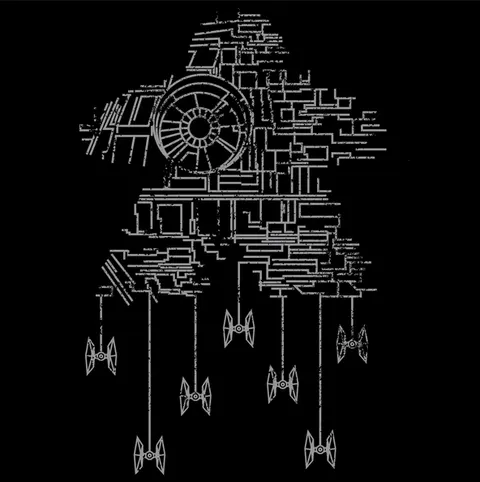T-shirt: Force Meeple - damski L