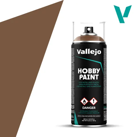 Vallejo: 400ml Spray - Beasty Brown