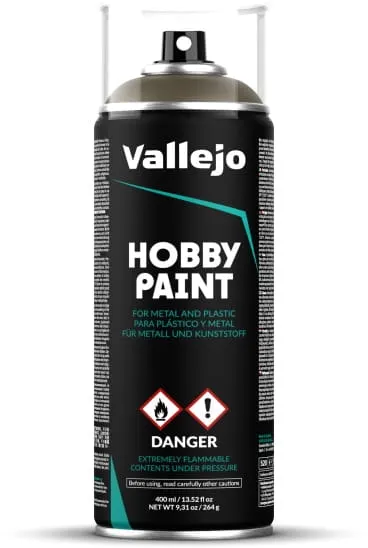 Vallejo: 400ml Spray - UK Olive Drab