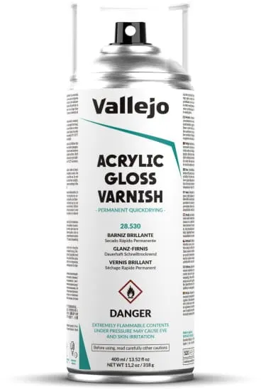 Vallejo: 400ml Spray - Acrylic Gloss Varnish