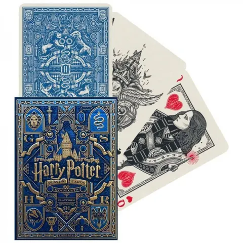 Karty do gry Theory11: Harry Potter Ravenclaw - Niebieskie