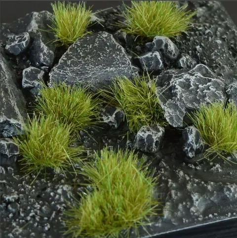 Gamer's Grass: tufts - Dry Green Wild (6 mm)