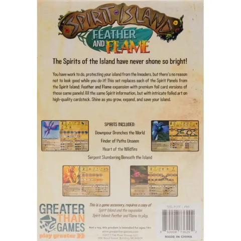 Spirit Island: Premium Foil Panels - Feather&Flame