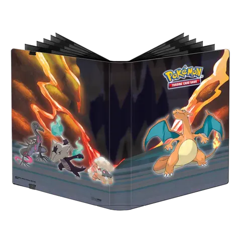 Klaser Ultra-Pro: Pokémon 9-Pocket Pro-Binder - Scorching Summit