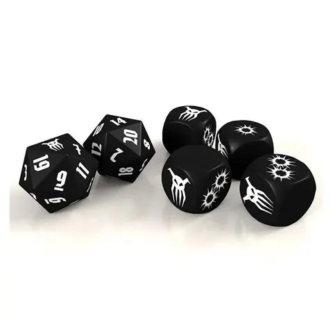 Achtung! Cthulhu: Dice Set - Black Sun