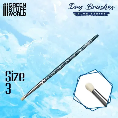 Green Stuff World: Blue Series Dry Brush - Size 3