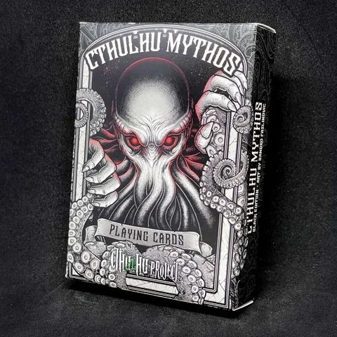 Karty do gry: Cthulhu Mythos Poker Black Edition