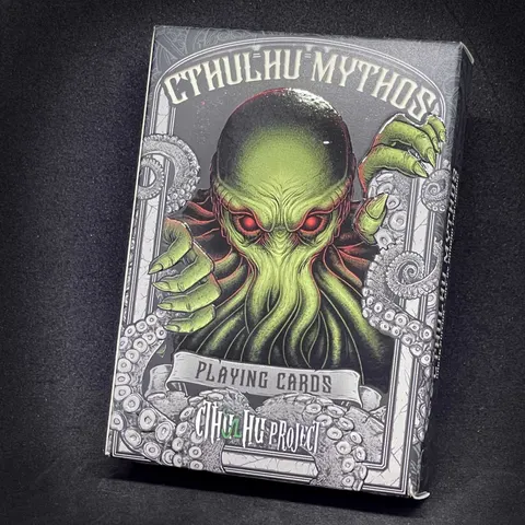 Karty do gry: Cthulhu Mythos Poker Green Edition