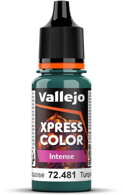 Vallejo 72481 Heretic Turquoise Xpress Color Intense