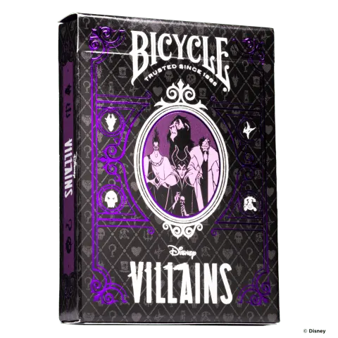 Karty do gry Bicycle: Villains Purple