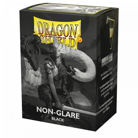 Koszulki na karty Dragon Shield Matte - Black Non Glare V2 - 100 sztuk