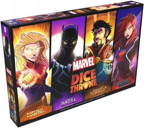 LUCKY DUCK GAMES 4w1 Dice Throne Marvel 2