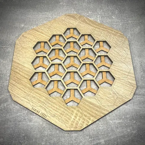 Plansza gry do Neuroshima Hex - standard HDF sonoma