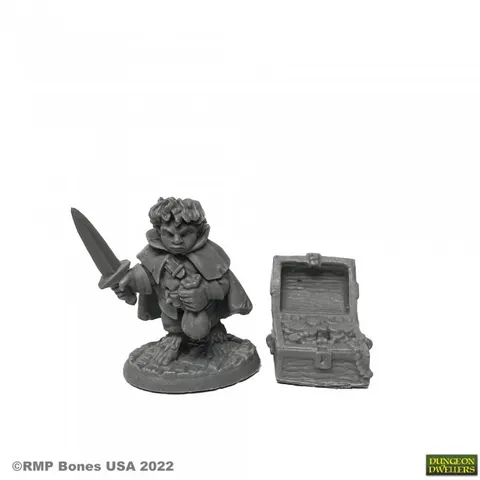 Reaper Miniatures: Stitch Thimbletoe - Halfling Thief