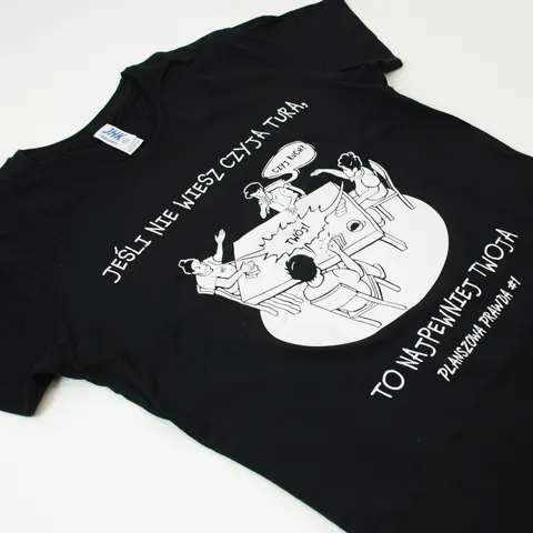 T-shirt: Planszowa prawda #1 - damska M