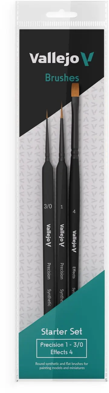 Vallejo: Zestaw pędzli Precision Starter Set